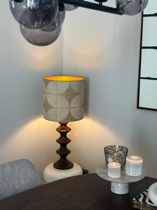 Lampenkap Elitis Rotan Beige