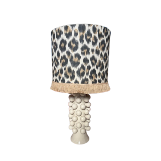 Lampenkap Linnen Leopard
