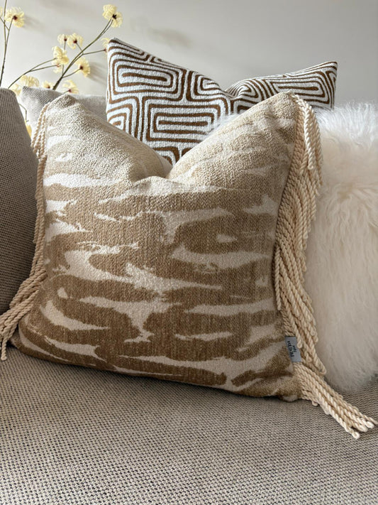 Sand Dune – handgemaakte kussenhoes