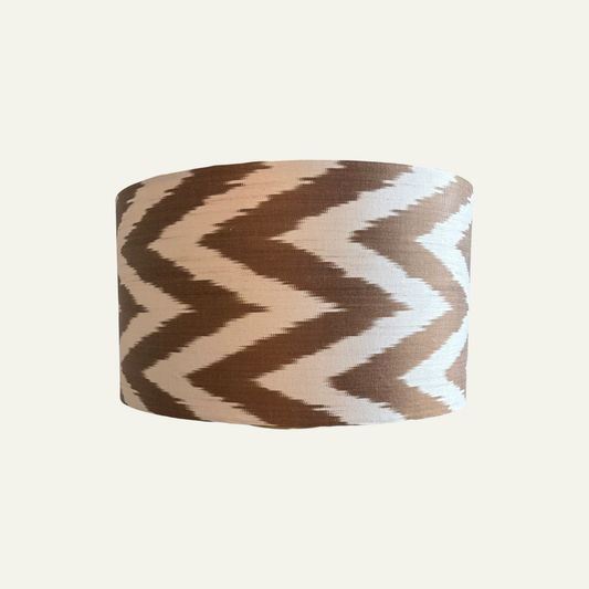 Lampenkap Ikat Cappuccino