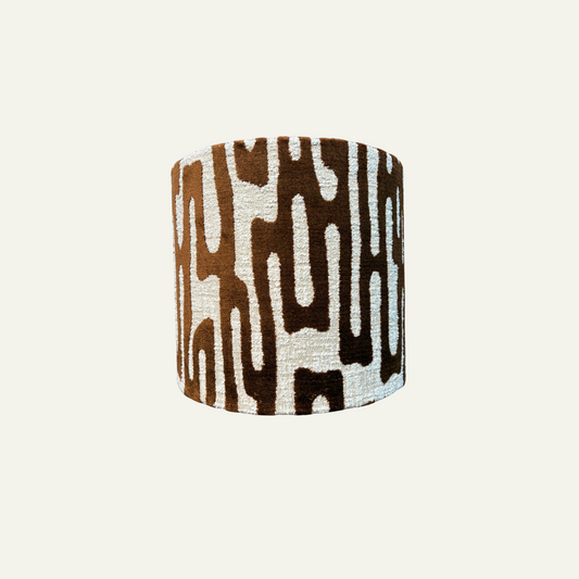 Lampenkap Velvet Caramel