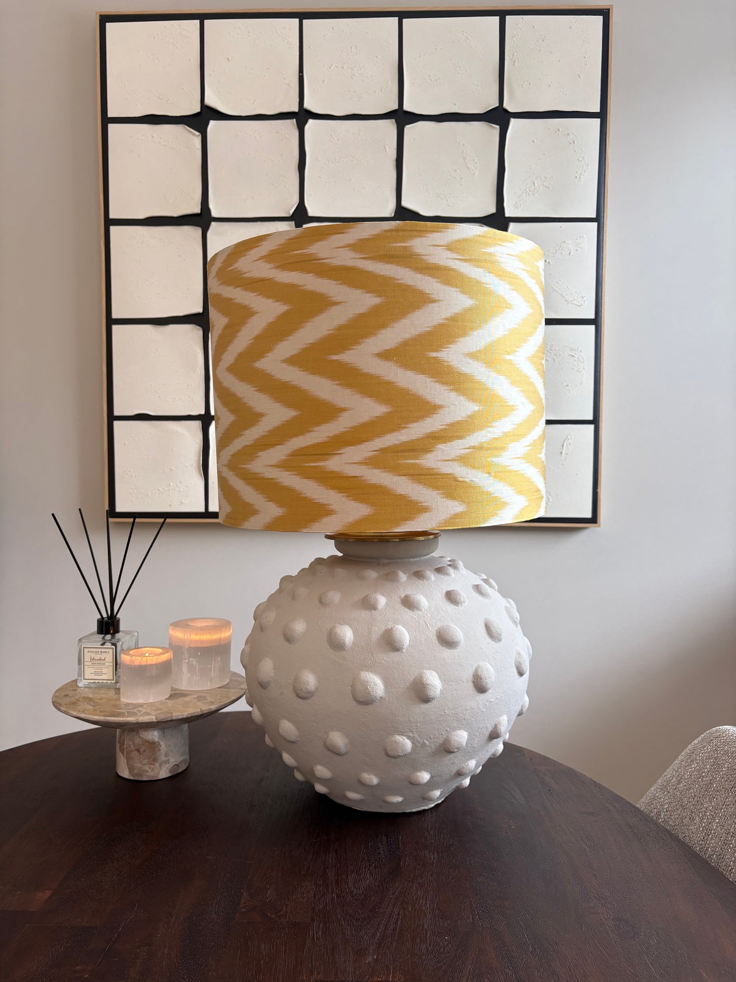 Lampenkap Ikat Saffron