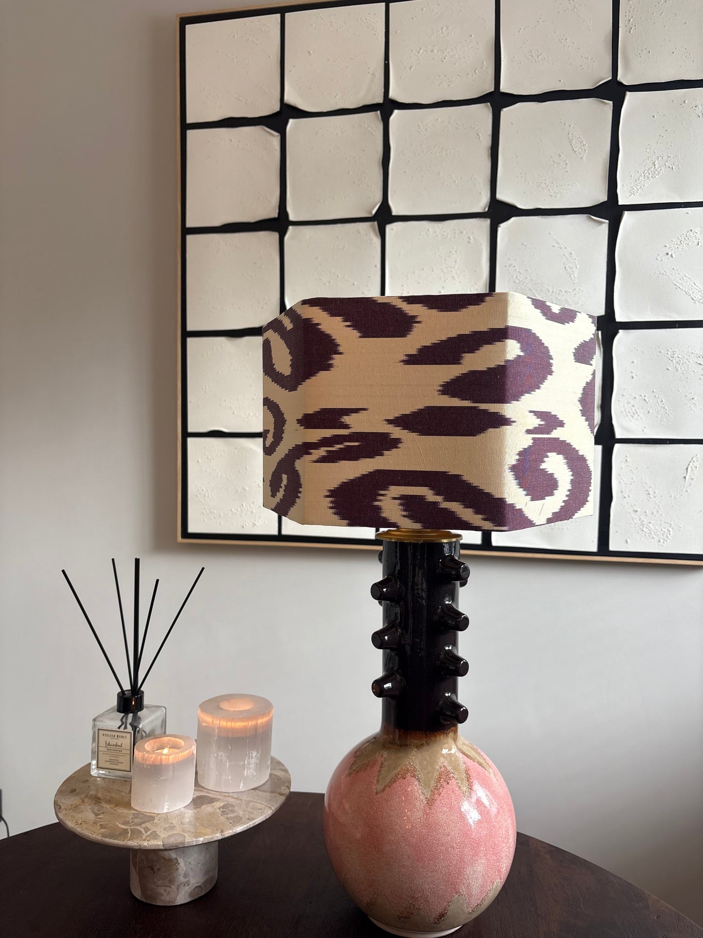 Lampenkap Ikat Indigo