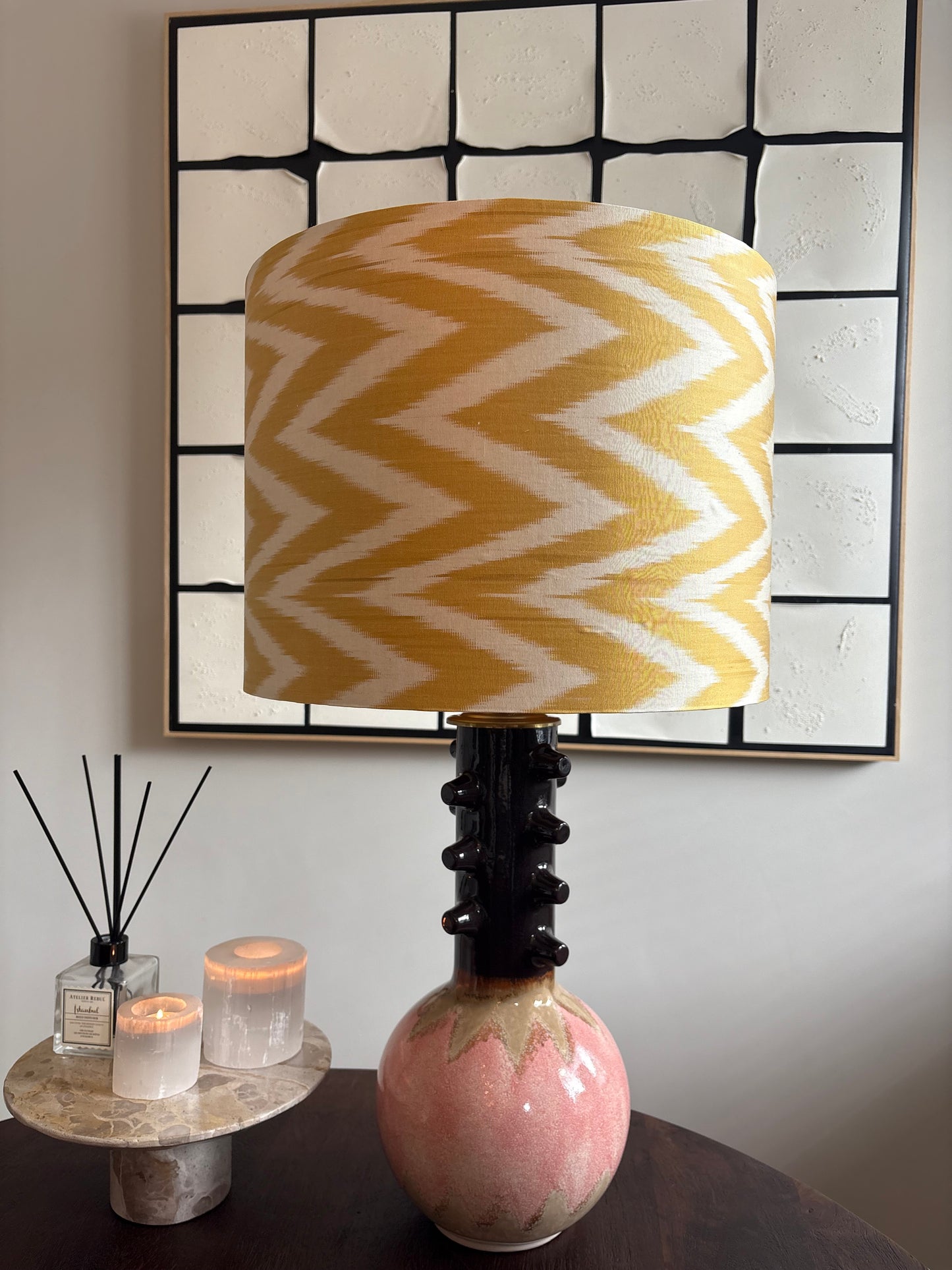 Lampenkap Ikat Saffron