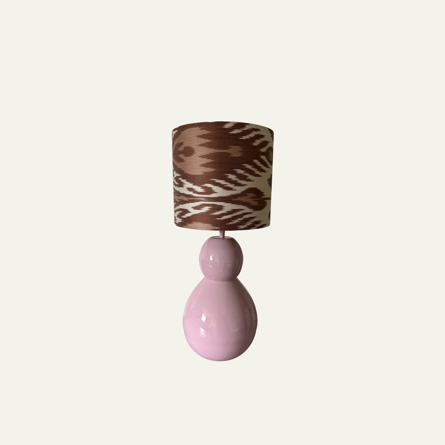 Lampenkap Ikat Terracotta