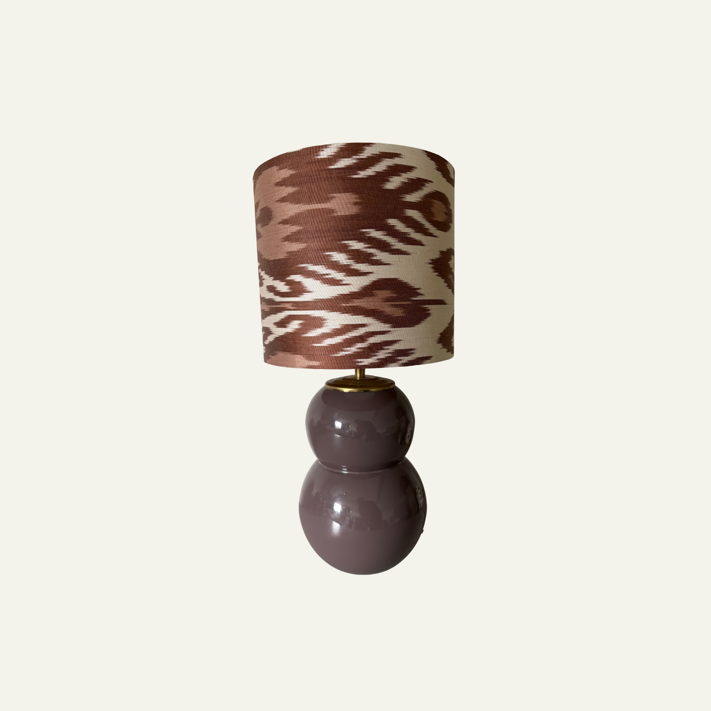 Lampenkap Ikat Terracotta