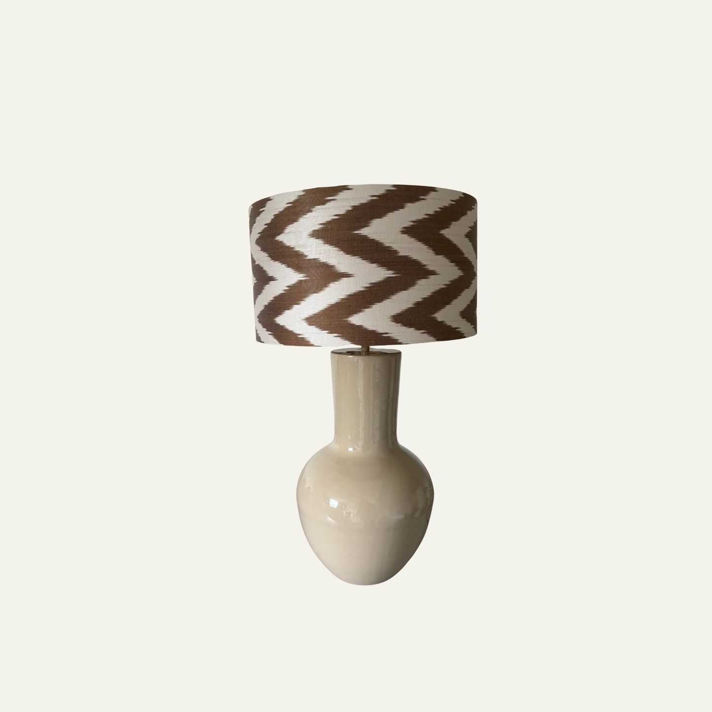 Lampenkap Ikat Cappuccino