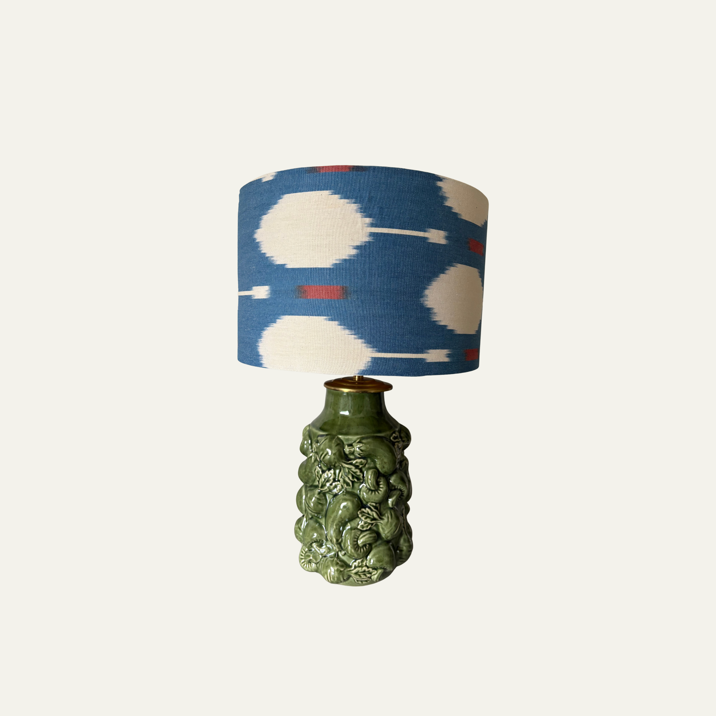 Lampenkap Ikat Cobalt