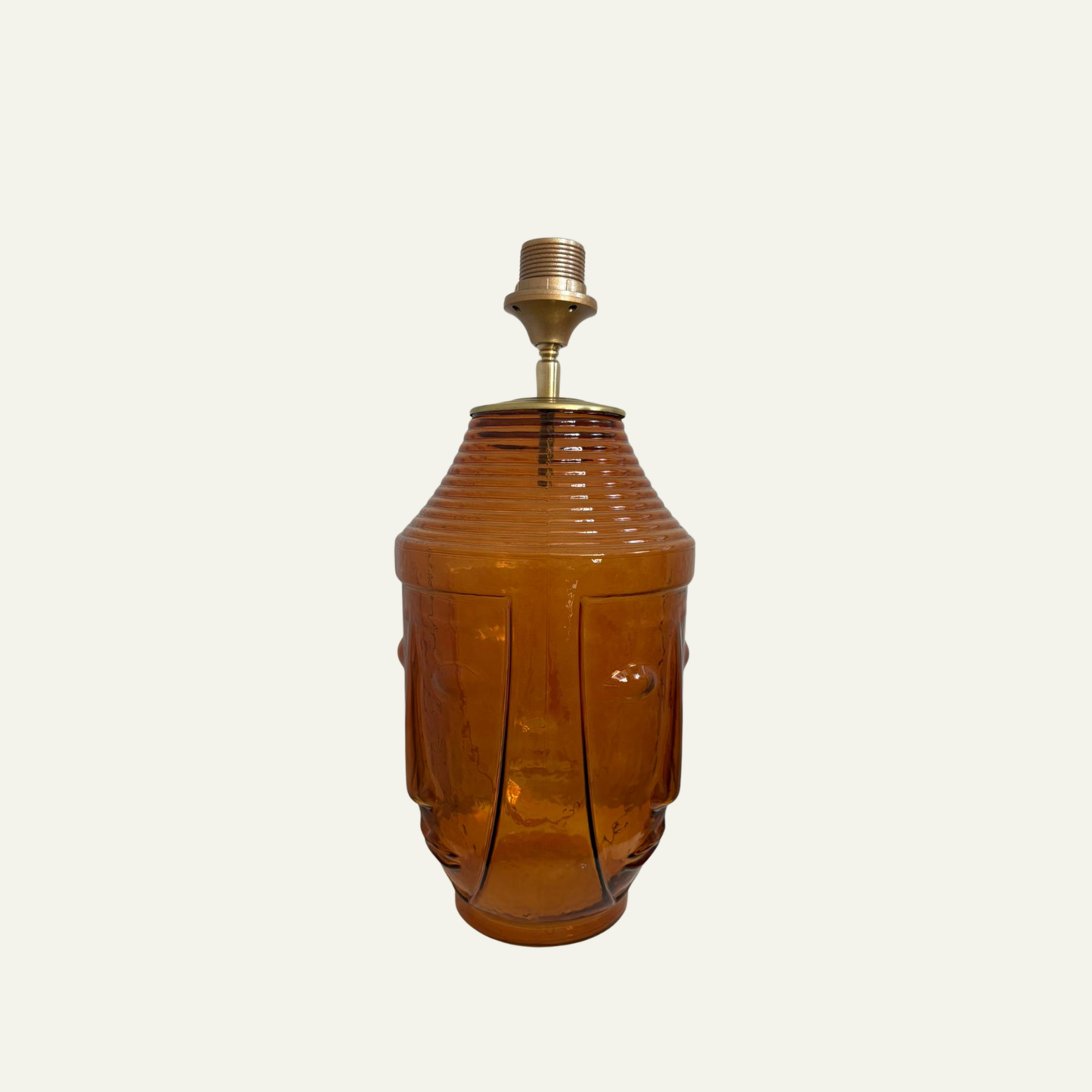 Amber Muse – glazen lampenvoet