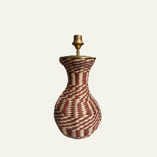 Siena Weave – gevlochten lampenvoet