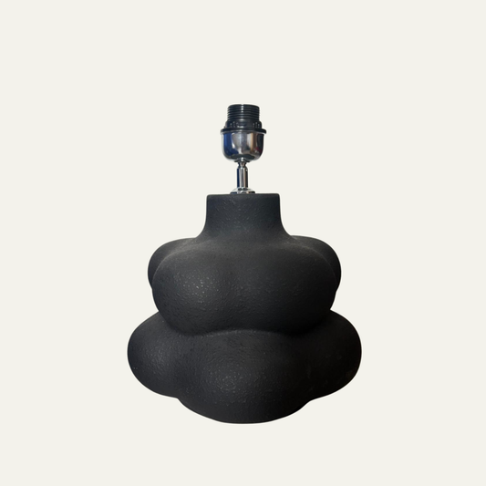 Noir Bloom – keramische lampenvoet