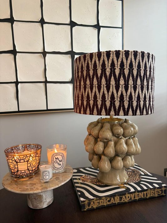 Pera Clay – keramische lampenvoet